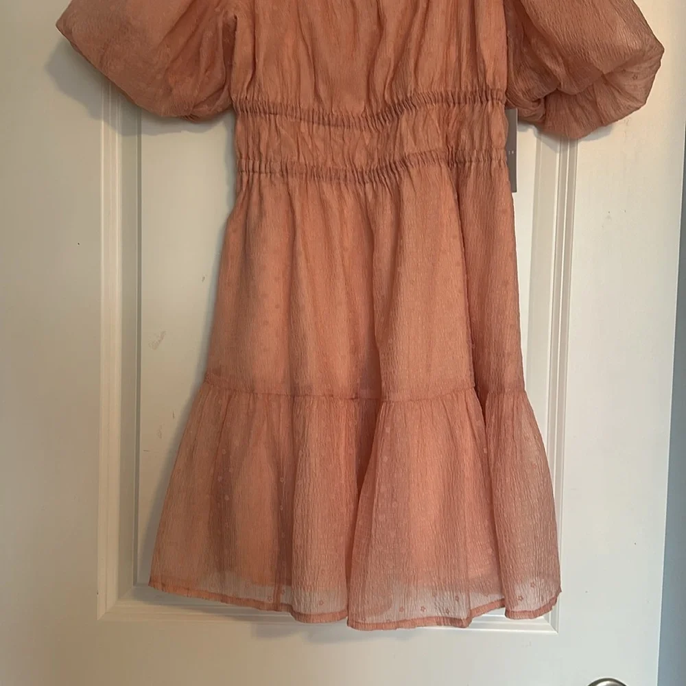 Chelsea28 Puff Sleeve Mini Dress - Size XS